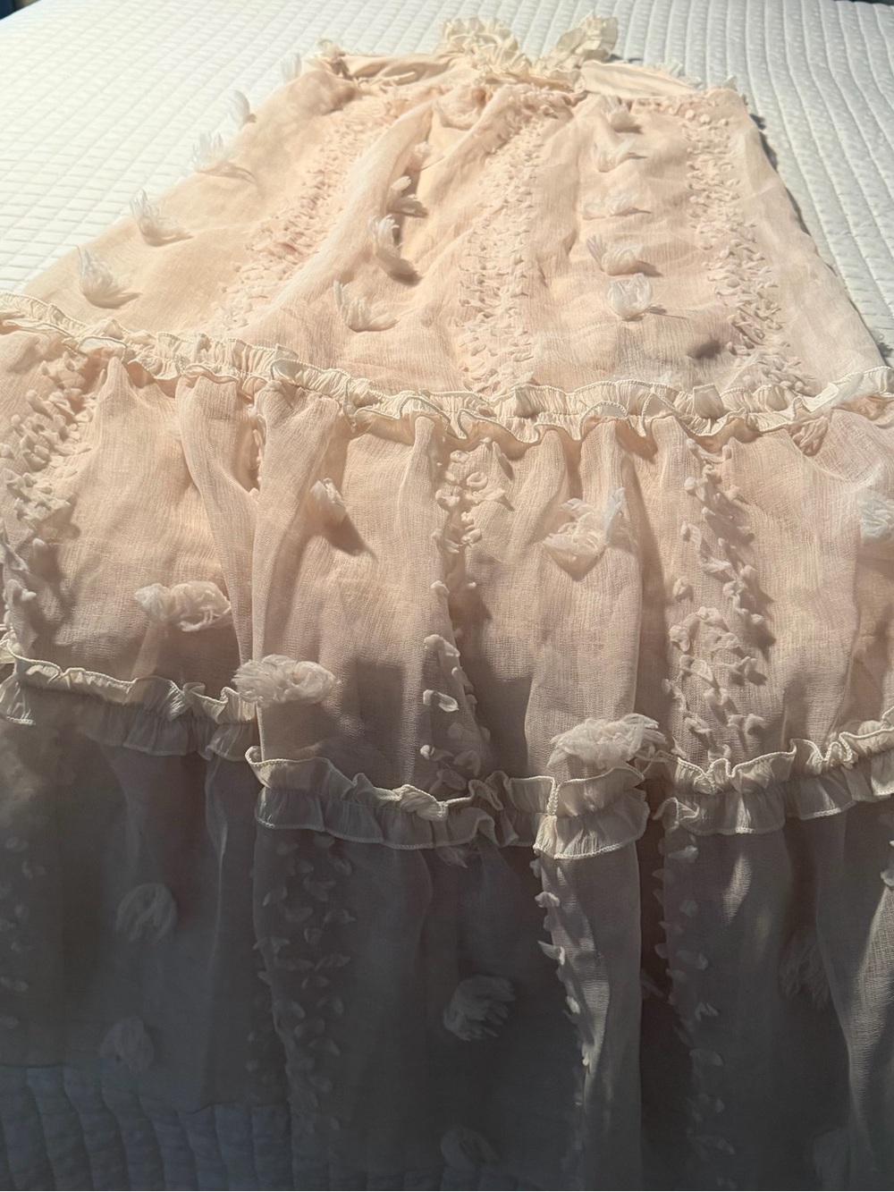 Women's Maxi Dress in Soft Blush Pink